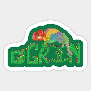 Go Green Sticker